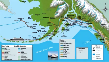 Alaska Marine Highway System, Routes, Fares, and Booking Process Alaska Marine Highway System