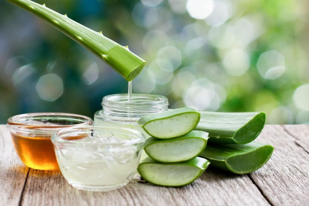 Aloe Vera and Honey