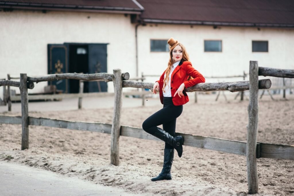 Cardigan with Boots