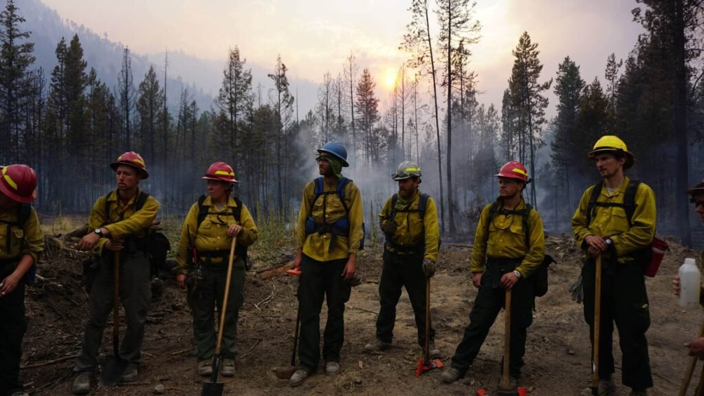 Alaska wildfires rage on, and firefighters battle to contain them.