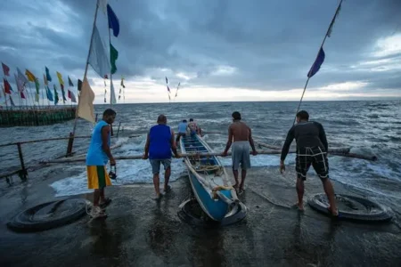group fishing in Alaska