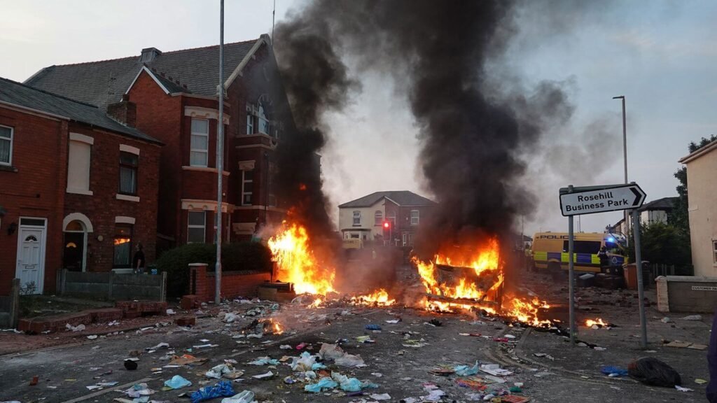 Destruction Caused by the Southport Knife Attack