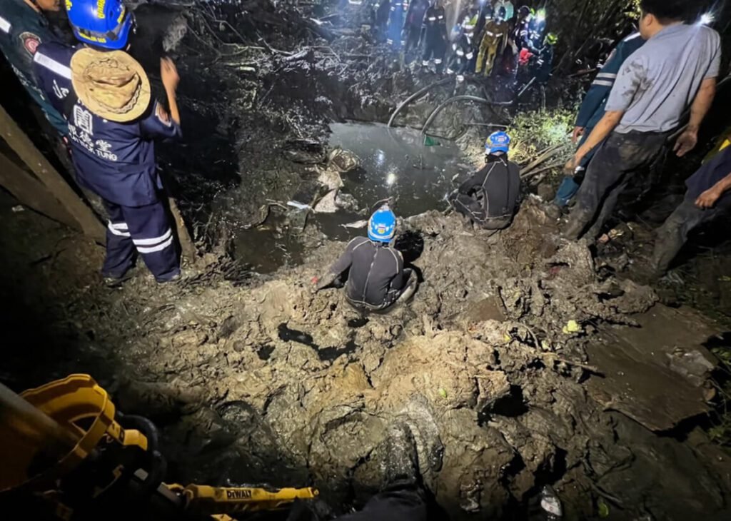 Ongoing rescue operation after a plane crash in Bangkok