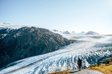 Best Time to Hike Harding Icefield Trail in Alaska Backpacking-Harding-Icefield