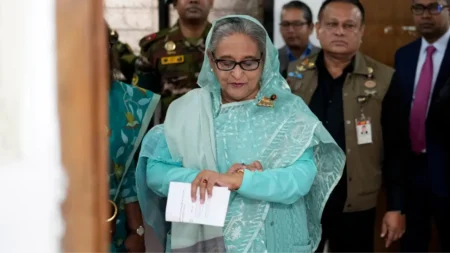 Bangladesh's former PM Sheikh Hasina faces murder charges.