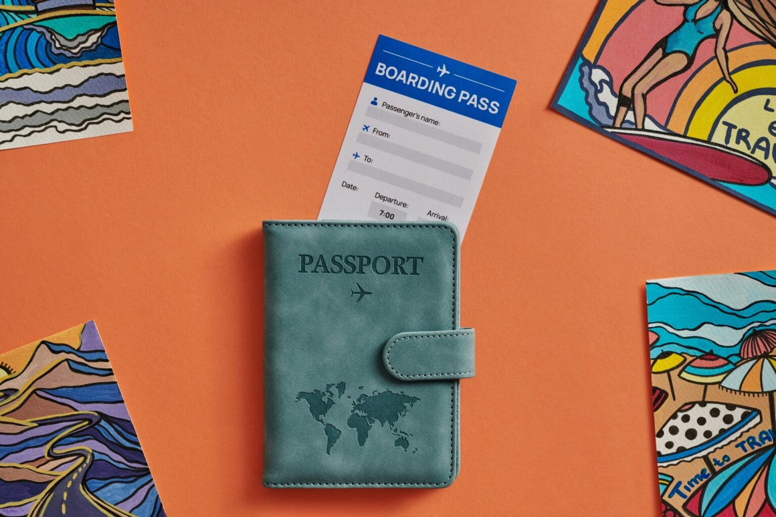 Passport with other documents