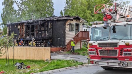 Anchorage House Fire Claims Life, Firefighters Reflect