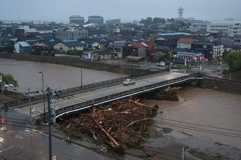 Aftermath of Ishikawa Landslide