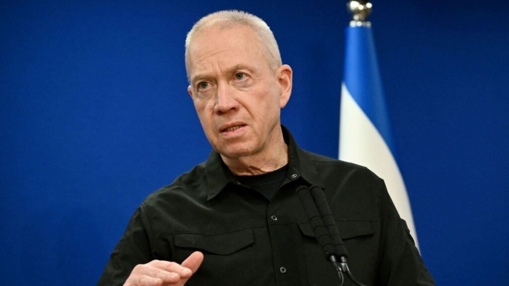 Israeli Defense Minister Yoav Gallant