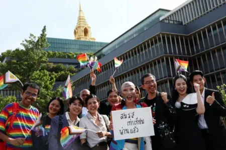 3. Thailand Approves Historic LGBTQ+ Marriage Equality Law" 4. "Equal Rights for Thailand's LGBTQ+ Community Guaranteed