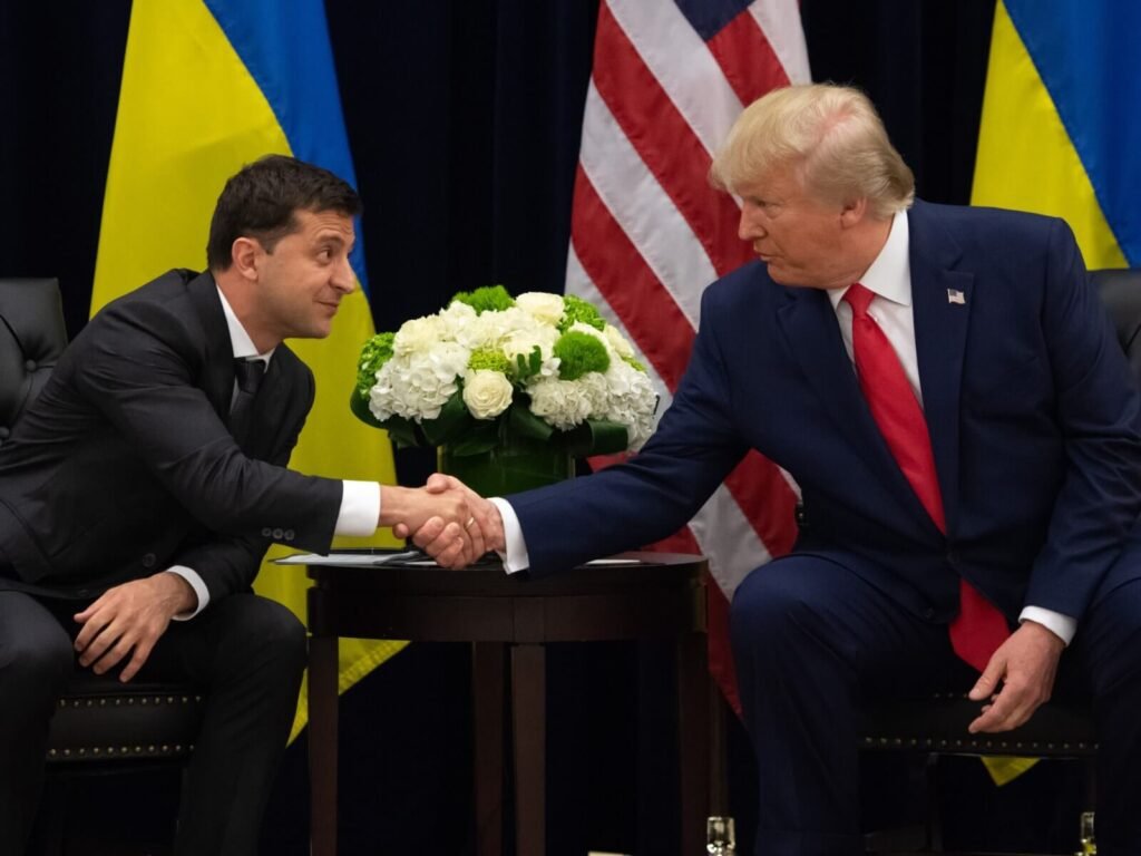 Trump-Zelensky Meeting underway