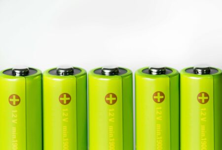 A lithium battery