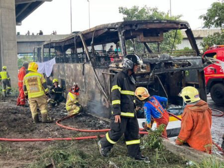 Thailand Bus Crash Kills School Children