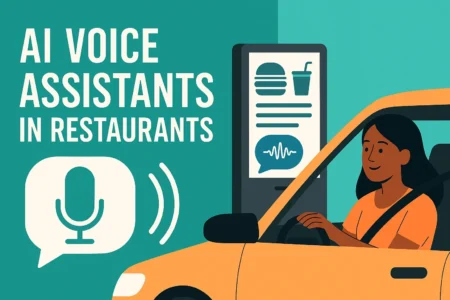 a girl in car ordering food through drive thru