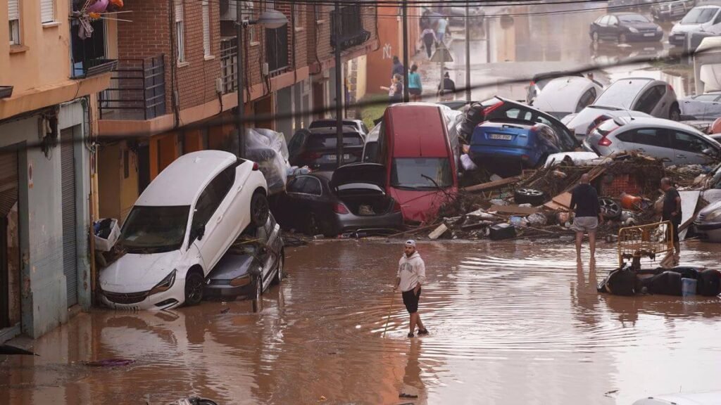 Aftermath of the Flood in Valencia, Spain.