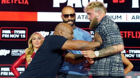 Mike Tyson and Jake Paul´s Weigh-in Drama Sets Stage for the Friday Fight Mike Tyson and Jake Paul
