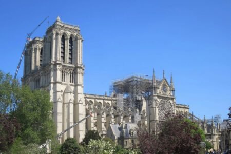 Reconstruction of the Notre Dame.