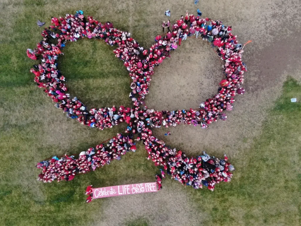 Red Ribbon Week inspires students at Klatt Elementary.