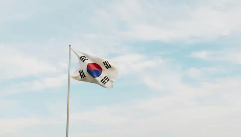 A South Korean Flag