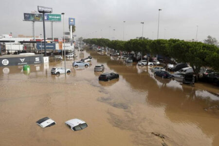 Spain flood relief efforts focus on search rescue.
