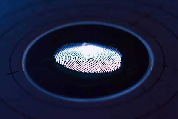 Cybersecurity Tips For iOS And Android Mobile Devices a picture of fingerprint