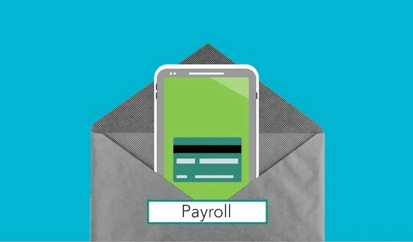 Streamlining Small Business Operations with Payroll Software paper composition of mobile phone