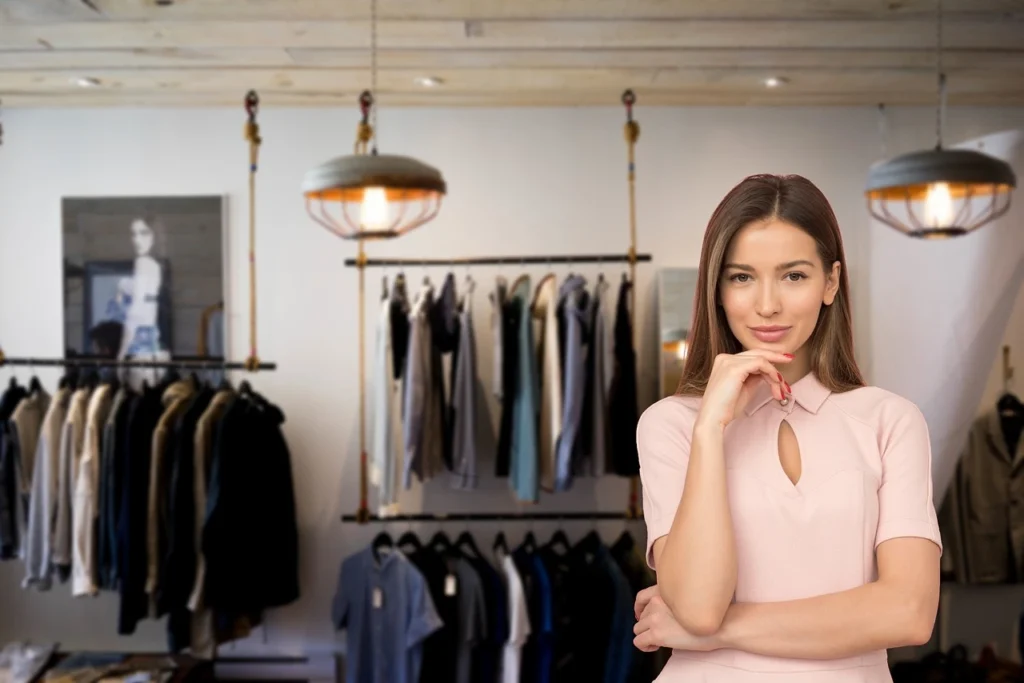 woman-in-a-clothing-store