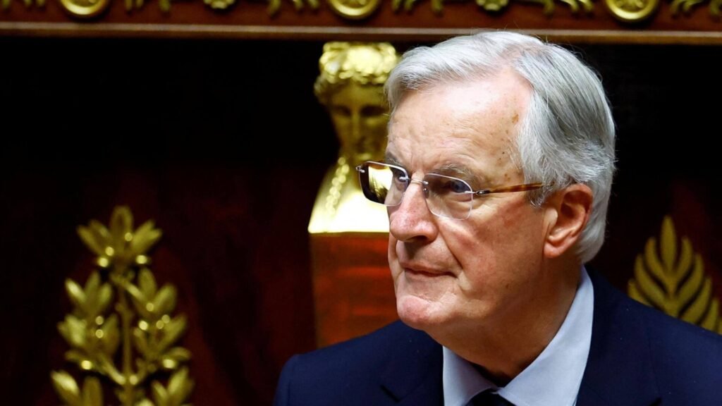 French Prime Minister Michel Barnier.