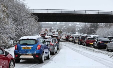 Scotland's weather chaos disrupts Ferry services roads.