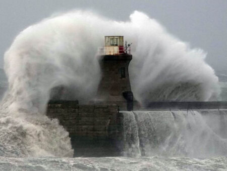 Storm Darragh Expected to Hit Jersey on Saturday Storm Darragh brings strong winds to Jersey.