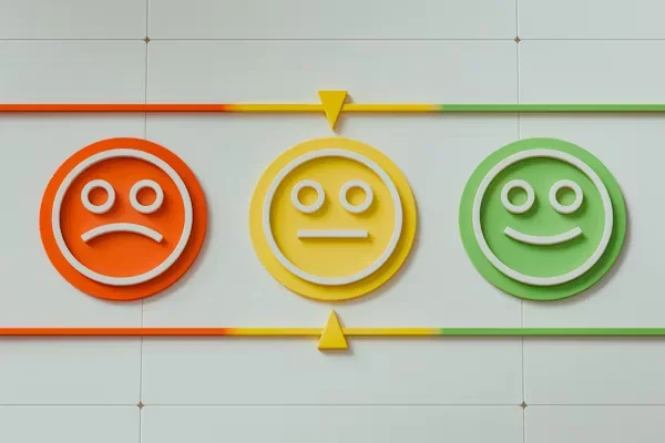 Three different emojis on wall 3