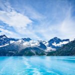 Glacier Bay in Mountains, Alaska, United States