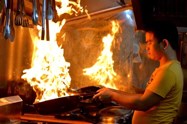 Where Is the Best Hibachi Restaurant? man cooking food