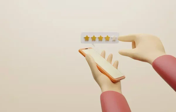 A person pointing at stars