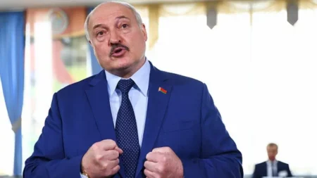Belarus leader Alexander Lukashenko.