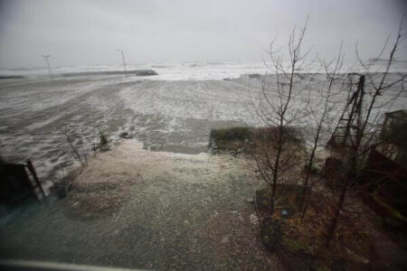 Storm battered Southcentral Alaska brings heavy snow and rain.