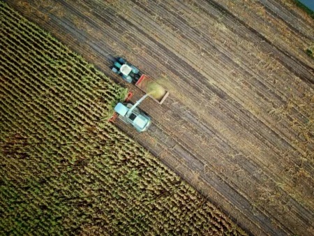 Alaska Lawmakers Back New Department of Agriculture to Strengthen Food Security Two tractors on a field.