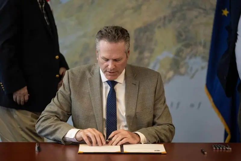 Governor Dunleavy Defends Alaska Fish Farming Bill