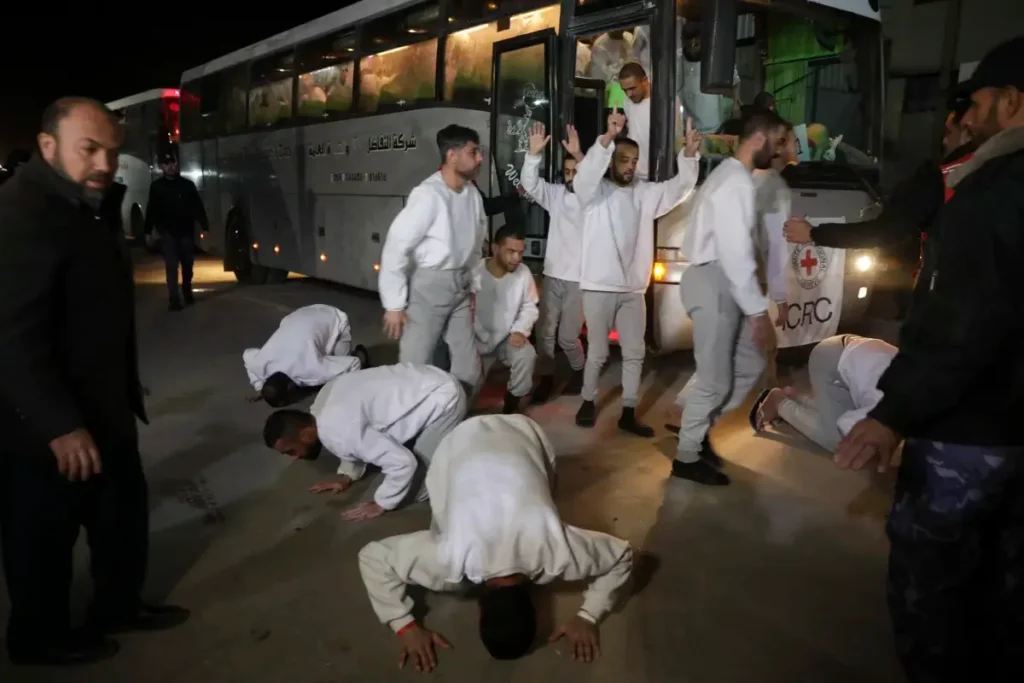 Israel-Hamas prisoner exchange.
