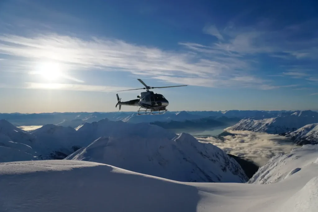 Alaska Heli-Skiing Avalanche.