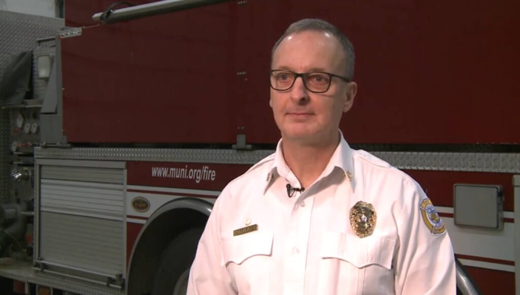 Anchorage fire chief Doug Schrage advocates reform for reform.