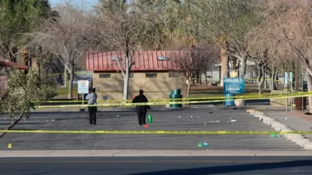 Three Killed, Fifteen Injured in New Mexico Mass Shooting at a Car Show The location of the New Mexico car shooting.