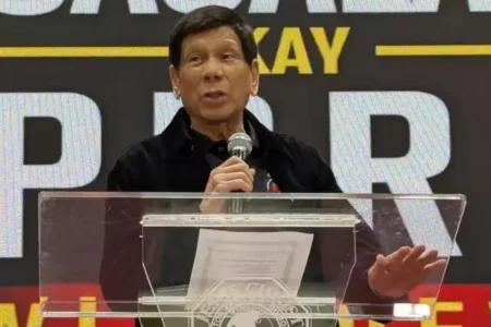 Rodrigo Duterte Arrested in Manila After ICC Issues Warrant for Crimes Against Humanity Former Philippine President Rodrigo Duterte.