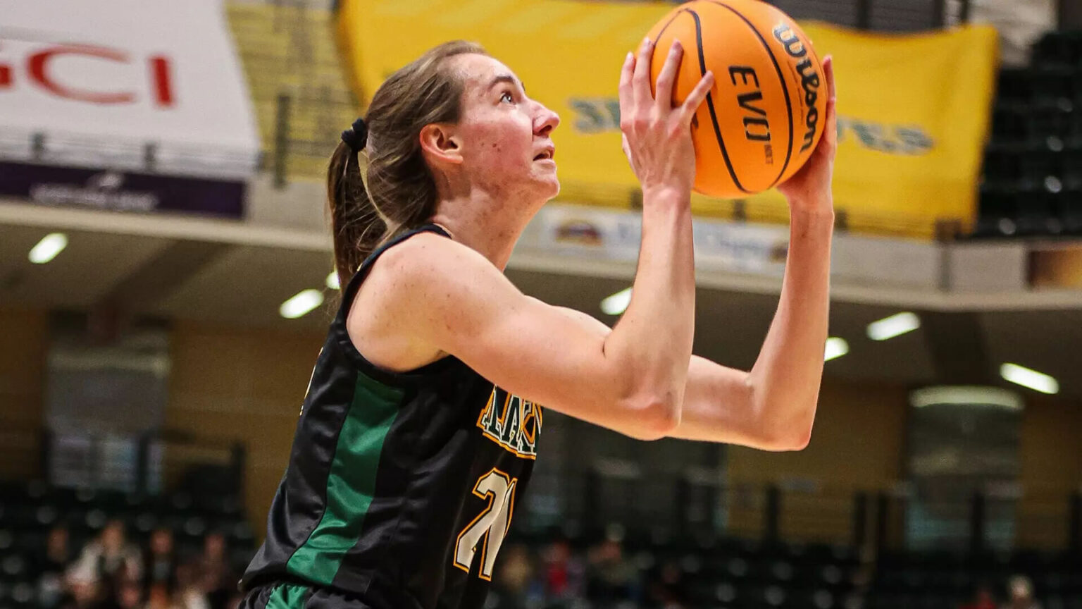Tori Hollingshead Leads UAA Women’s Basketball Victory UAA Women's basketball wins seventh GNAC title.