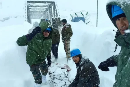 Uttarakhand Avalanche Rescues Many Workers as Death Toll Rises Uttarakhand avalanche rescue.