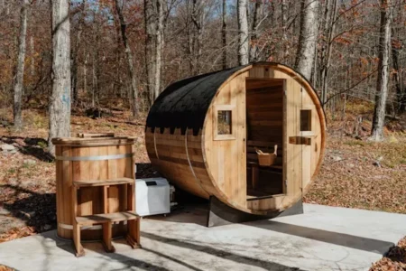 Essential Factors to Consider When Selecting a Portable Sauna a portable sauna in the middle of the woods