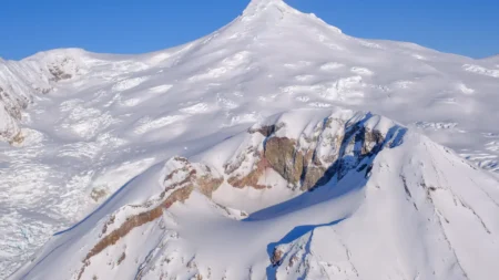 Mount Spurr Volcano