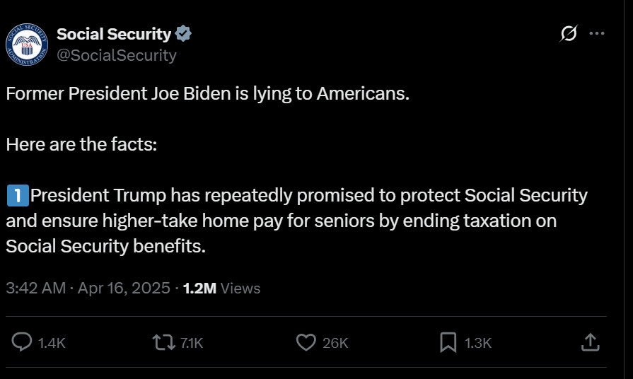 Biden Slams Trump and Musk Over Speech on Social Security Cuts Screenshot 2025 04 18 120305