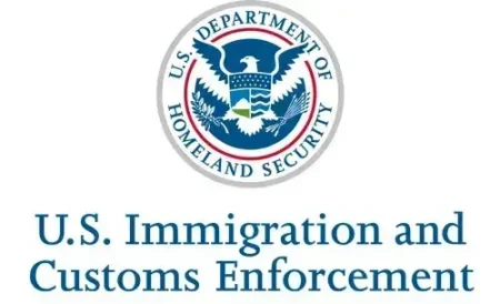 US Immigration and Customs Enforcement.