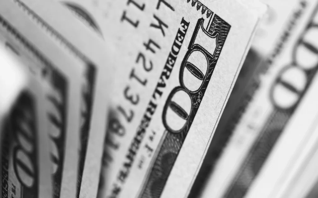 Hundred dollar bills.